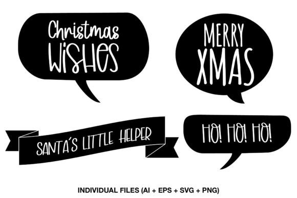 Christmas Quotes SVG Designs for Graphics and Crafts