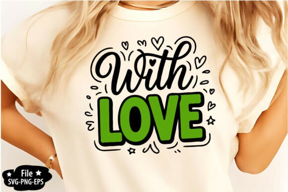 Cute Heart Quote Design for Crafts and Graphics