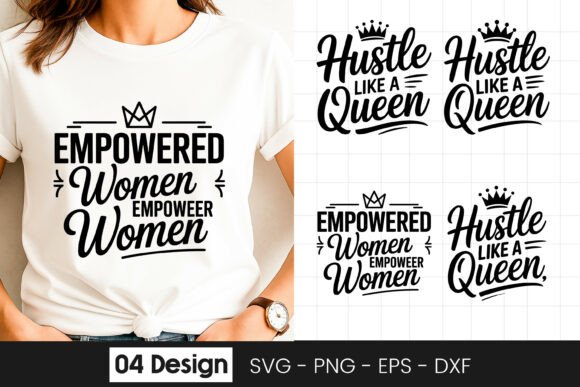 Empowered Women Inspire Women Quotes SVG: Graphics for Crafts