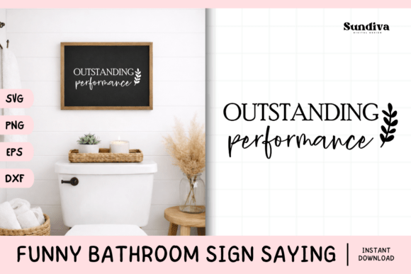 Funny Bathroom Sign Saying SVG 19 Review