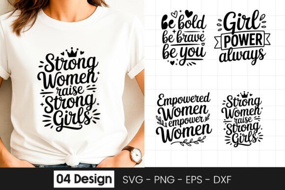 Girls Power Women Empowerment Quotes SVG Review