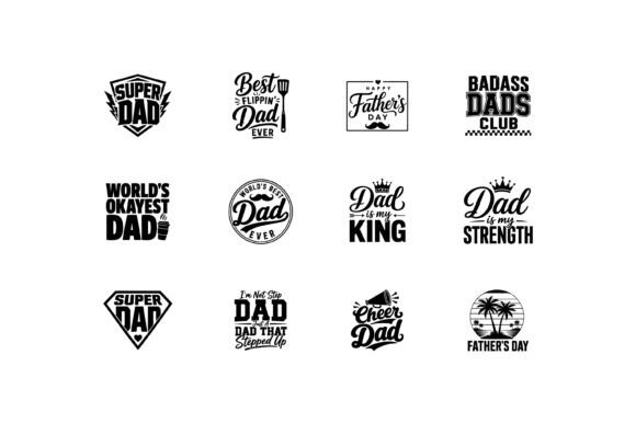Super Dad Typography Quote Bundle: A Graphics & Crafts Review